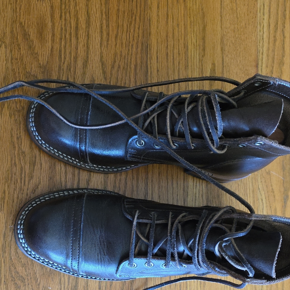 Truman Boots Brown Horween Leather